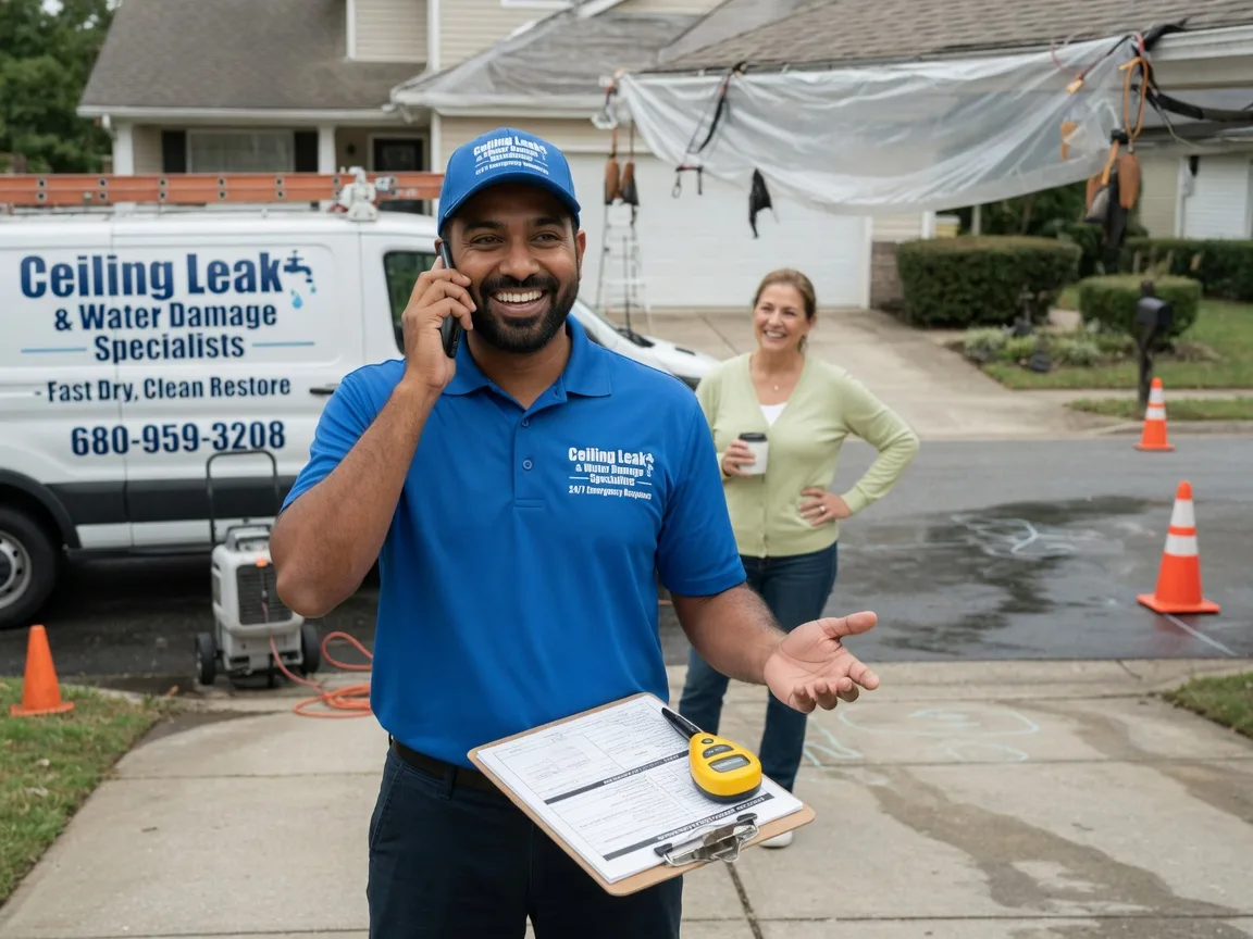 Ceiling Leak Cleanup San Ramon, CA FAQs